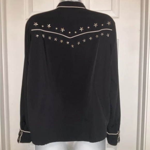 K Too Women’s Western Button Up Top Size M - Picture 2 of 10